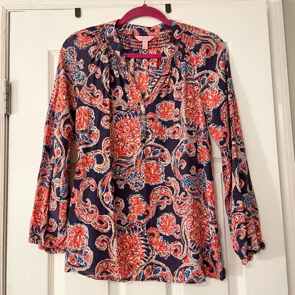 Lilly Pulitzer Elsa top sz Small